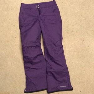Purple Columbia Snowpants